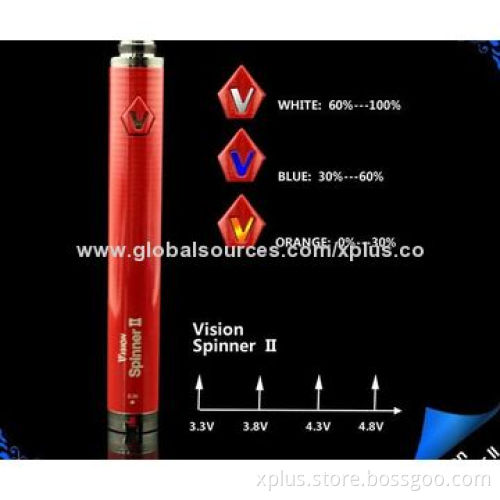 Vision spinner 2 battery